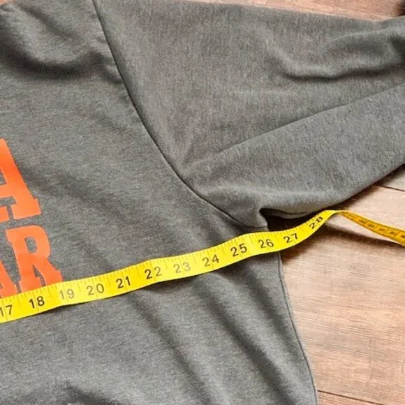 Columbia Grey & Orange Logo Pullover Hoodie - Men's XL - Picture 9 of 11